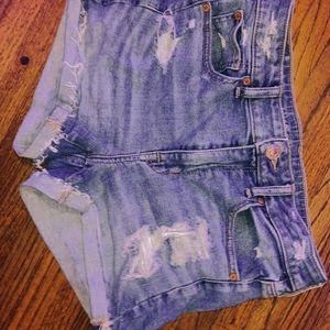 American Eagle Super Stretch Jean Shorts Size 6